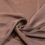 Diamante Silk Hijab Brown | Premium Luxury Silk Hijab for Elegant Modest Wear