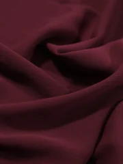Crinkle Georgette Hijab Maroon | Premium Lightweight Hijab for Everyday & Formal Wear - Image 4