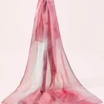 Digital Printed Modal Hijab Pink Crush  Premium Soft Modal Hijab in Pakistan
