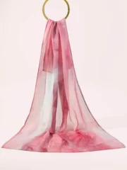 Digital Printed Modal Hijab Pink Crush  Premium Soft Modal Hijab in Pakistan