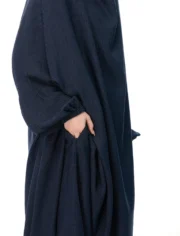 JILBAB SET - NAVY BLUE - Image 5