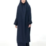 JILBAB SET - NAVY BLUE