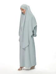 KHIMAR ABAYA SET - PISTACHIO - Image 2