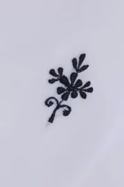 New Embroidered Georgette Chiffon-White - Image 3