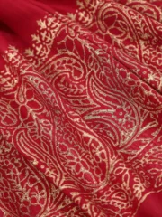 Premium Block Print -Maroon - Image 3