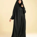 SAUDI JILBAB - BLACK