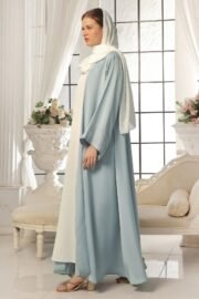 Seashell Embroidered Abaya - Image 2