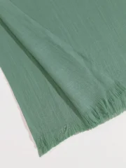 Turkish Lawn Hijab Cove Green  Premium Lawn Hijab Pakistan - Image 4