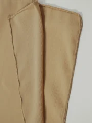 Crinkle Georgette Hijab Beige  Premium Lightweight Hijab - Image 3