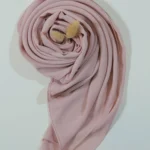 Crinkle Georgette Hijab Powder Pink | Premium Lightweight Hijab