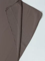 Crinkle Georgette Hijab Taupe  Premium Lightweight Hijab - Image 2