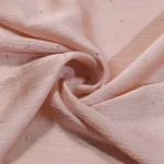 Diamante Silk Hijab Pink  Premium Luxury Silk Hijab