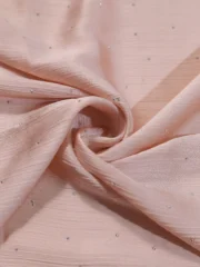 Diamante Silk Hijab Pink  Premium Luxury Silk Hijab