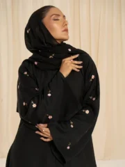 Nova Black Abaya - Image 2