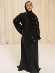 Nova Black Abaya - Image 9