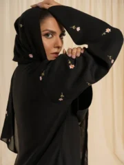 Nova Black Abaya - Image 5