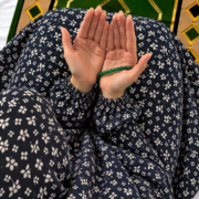 Printed Namaz Chadar with sleeves and Naqab