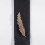 Ribbed Jersey Hijab Black  Premium Soft Stretch Hijab