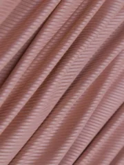 Ribbed Jersey Hijab Rose Tea | Premium Soft Stretch Hijab - Image 2