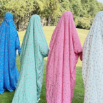 Printed Namaz Chadar with sleeves and Naqab (CLEARANCE SALE)